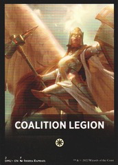 Jumpstart Theme Card - Coalition Legion (2)